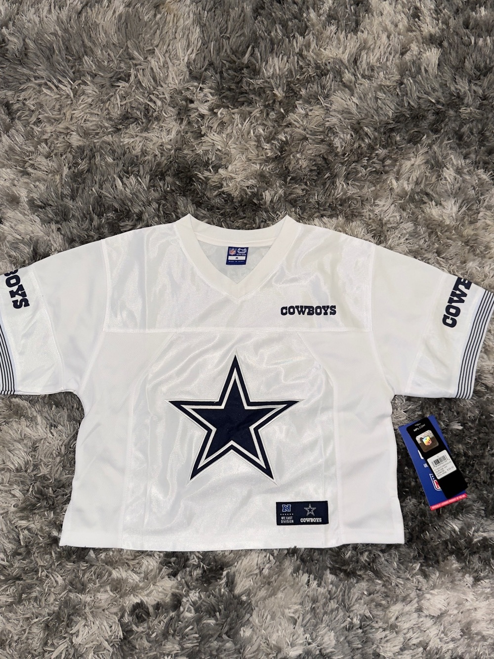 Women’s Dallas Cowboys crop NFL Jersey size S